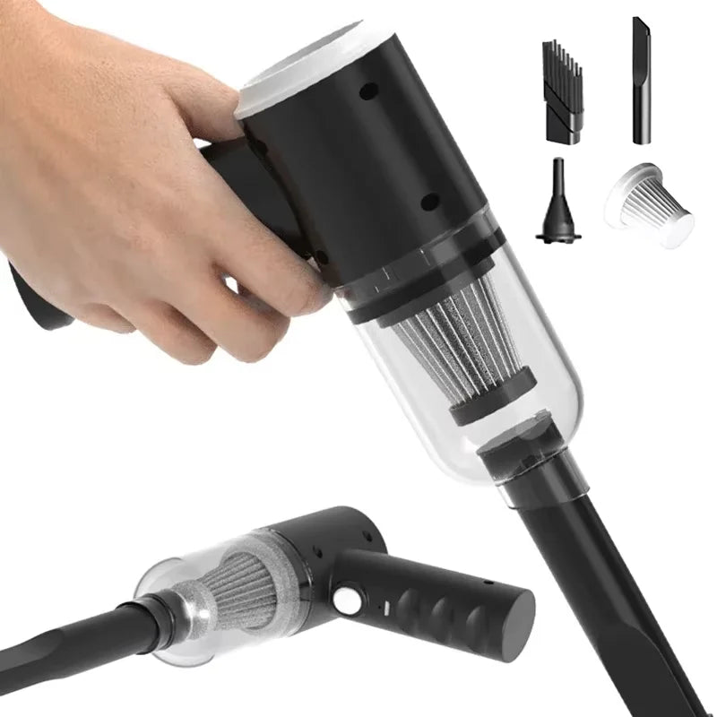 Mini Car Vacuum Pro – Powerful Wireless Cleaner