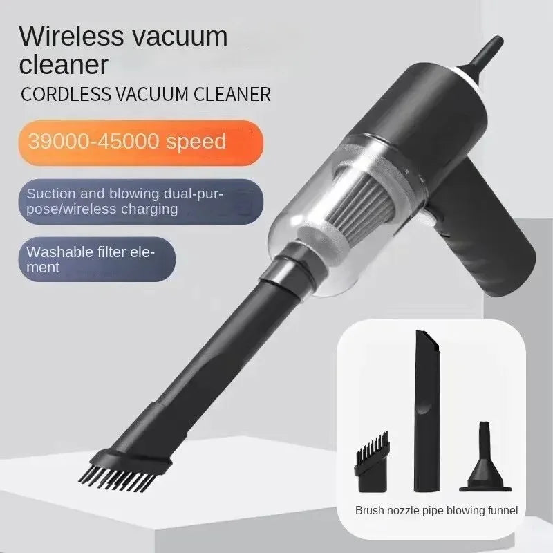 Mini Car Vacuum Pro – Powerful Wireless Cleaner