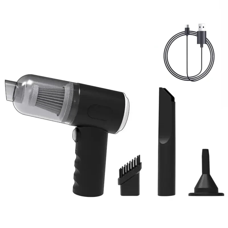 Mini Car Vacuum Pro – Powerful Wireless Cleaner