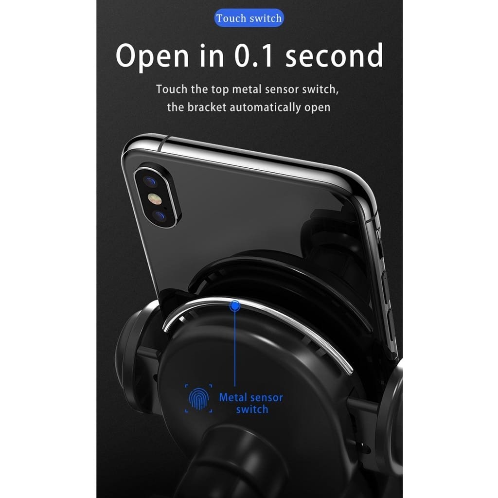 DriveCharge Pro™ – Wireless Car Phone Mount 10W