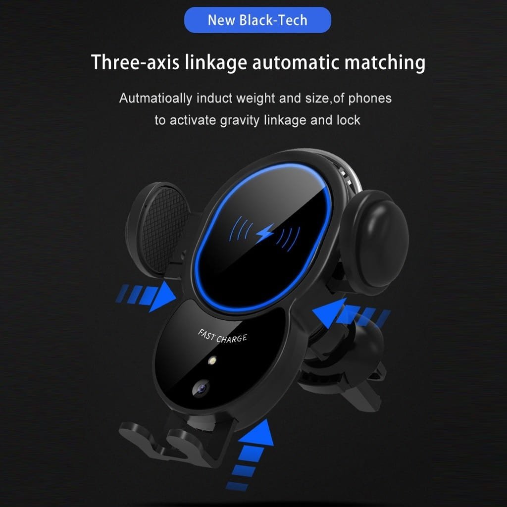 DriveCharge Pro™ – Wireless Car Phone Mount 10W
