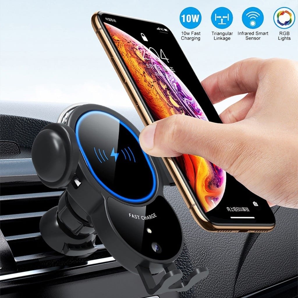 DriveCharge Pro™ – Wireless Car Phone Mount 10W